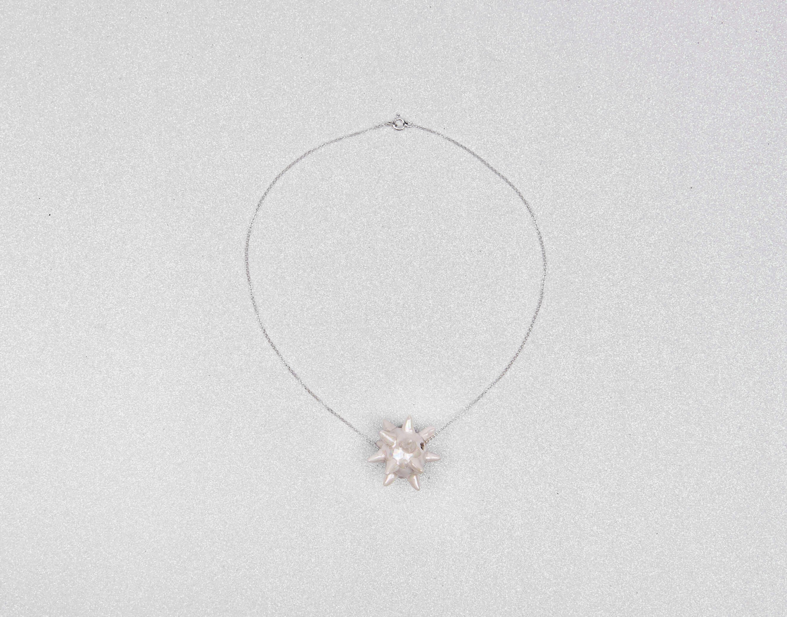 Shimmering spiked star
