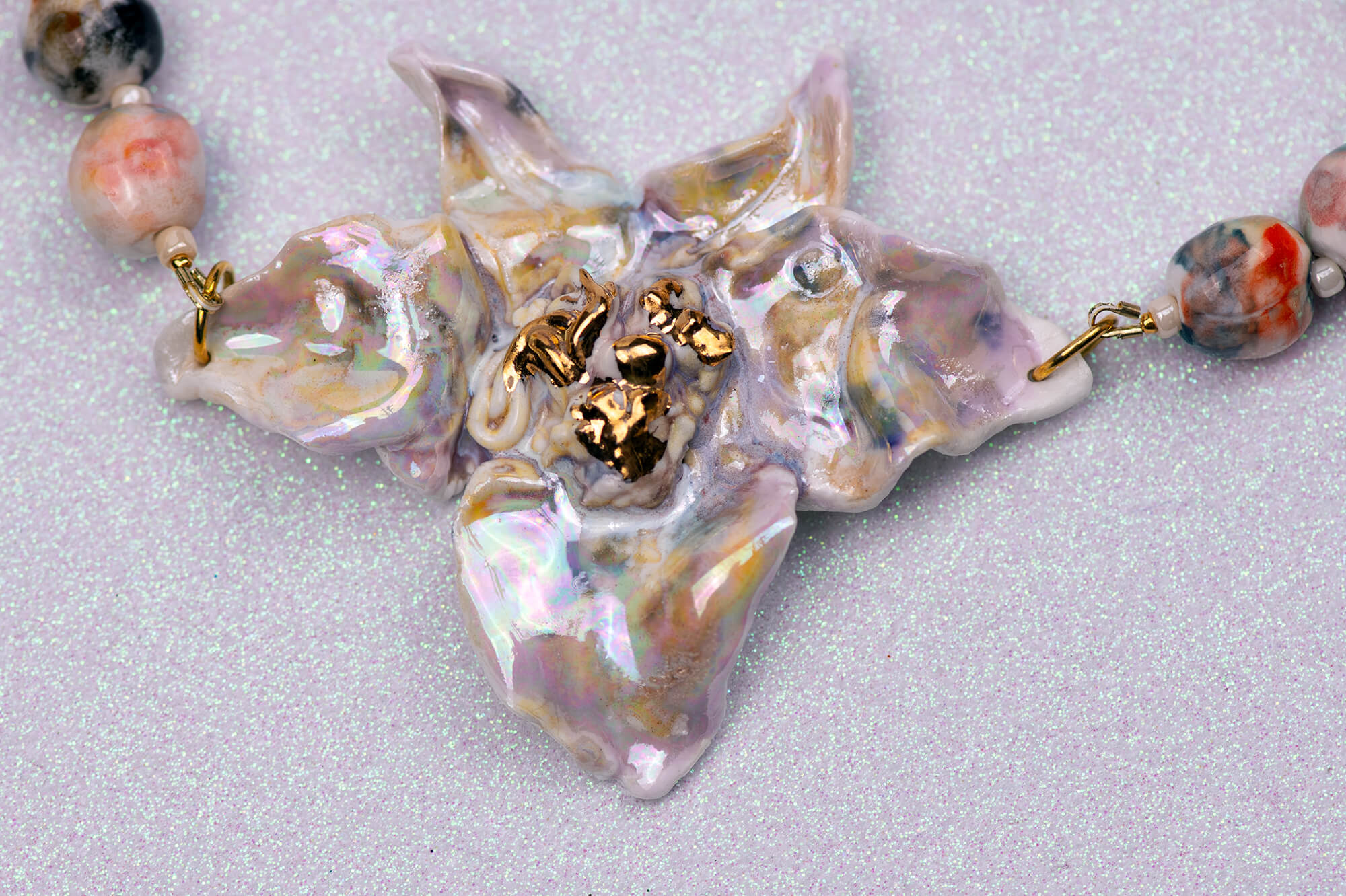 Wild flower necklace
