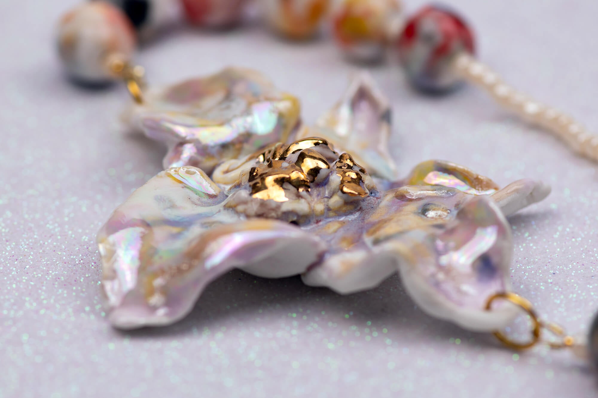 Wild flower necklace
