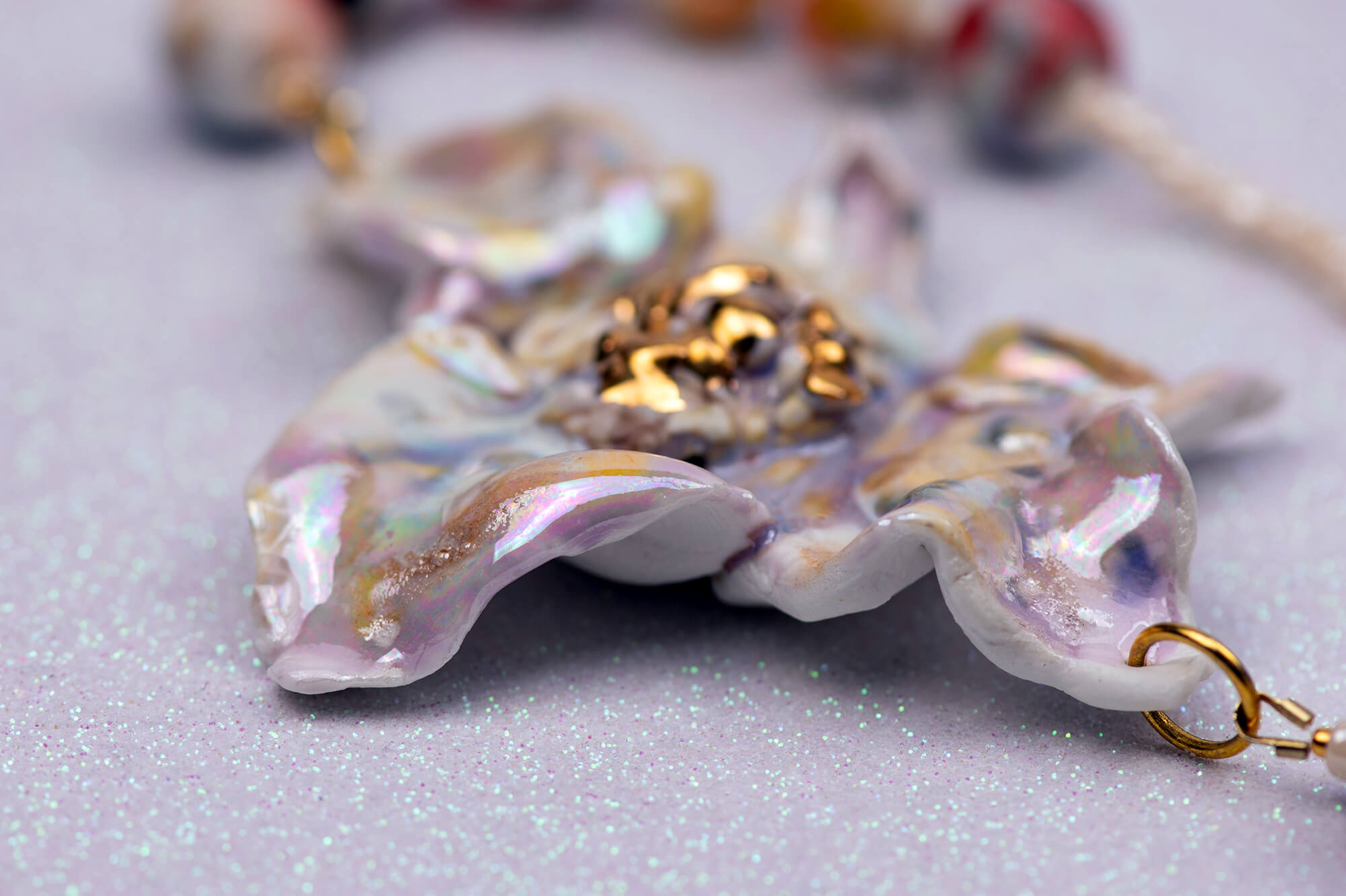 Wild flower necklace