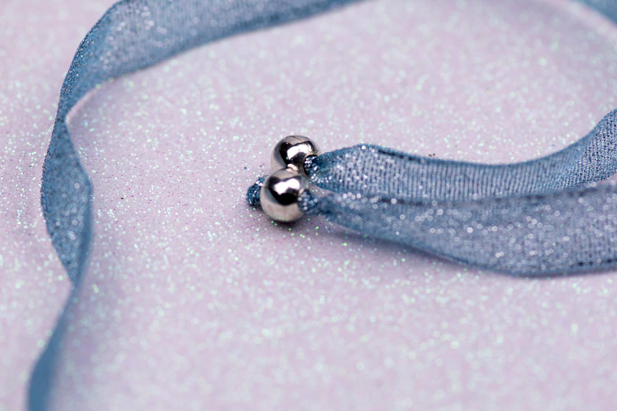Celestial angel necklace with ribbon