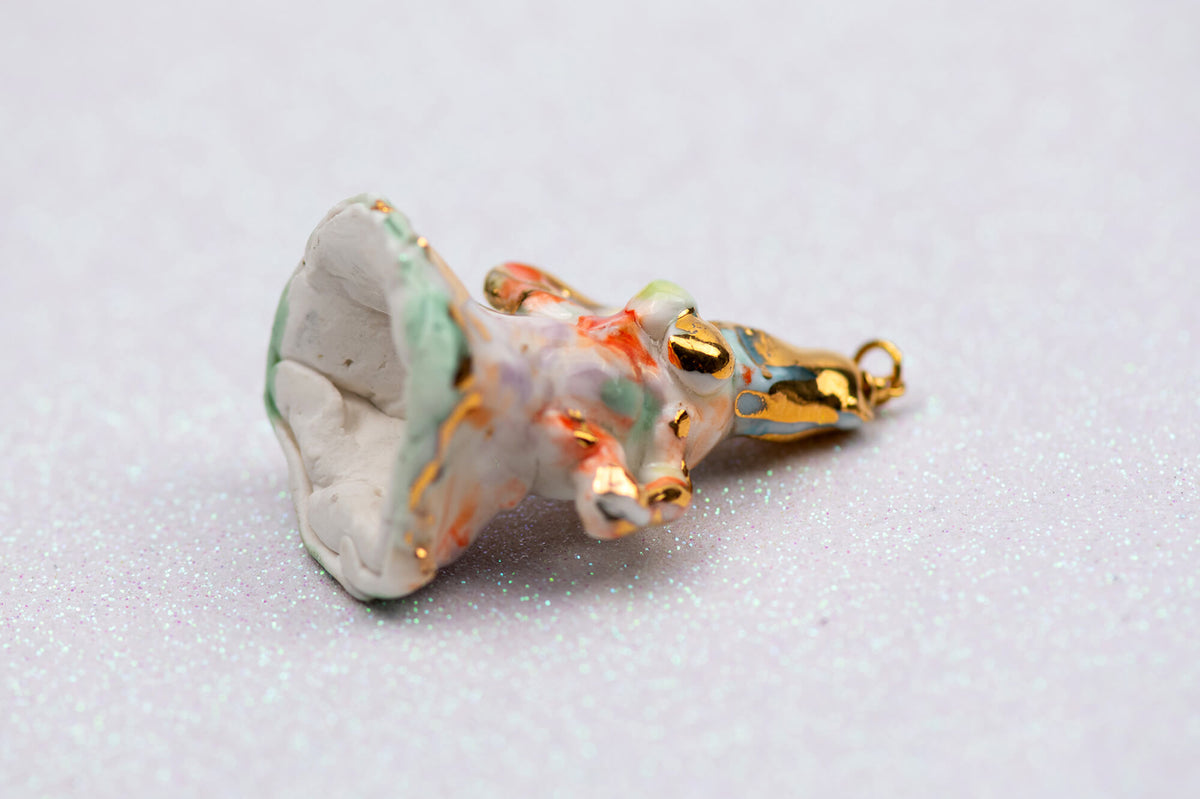 Artisan girl charm