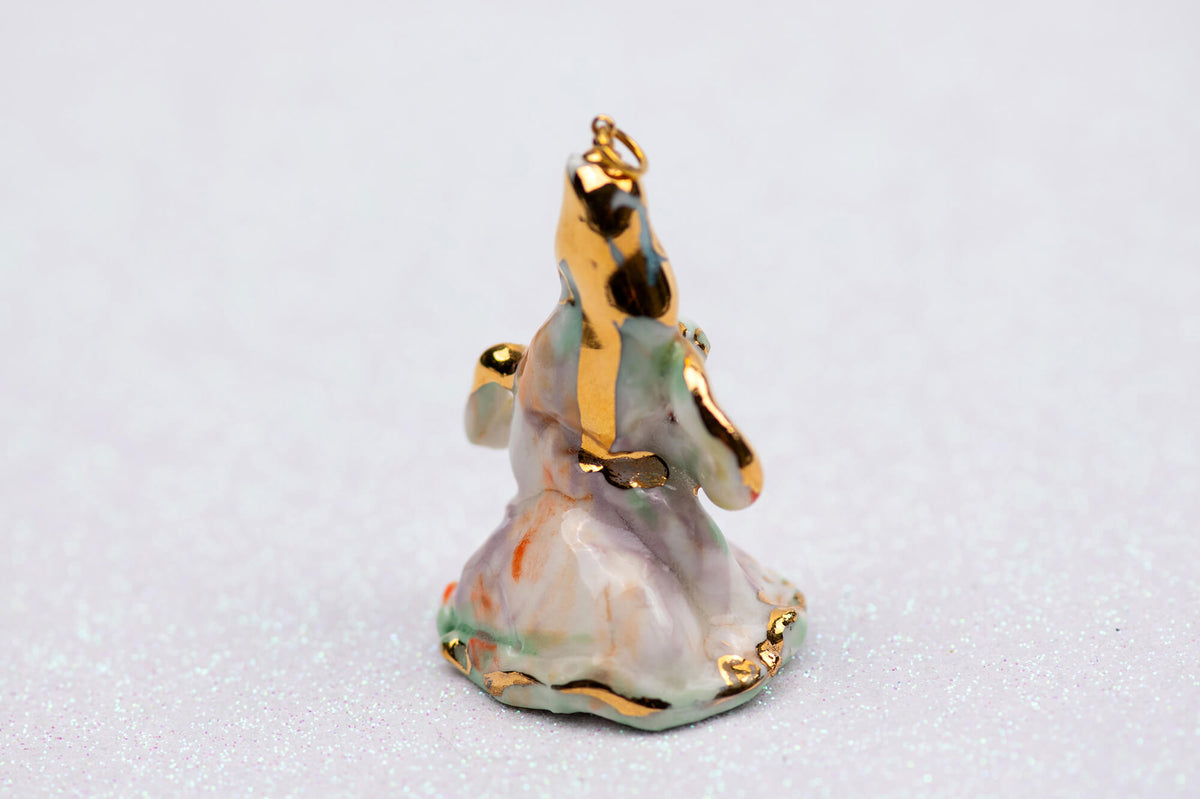 Artisan girl charm