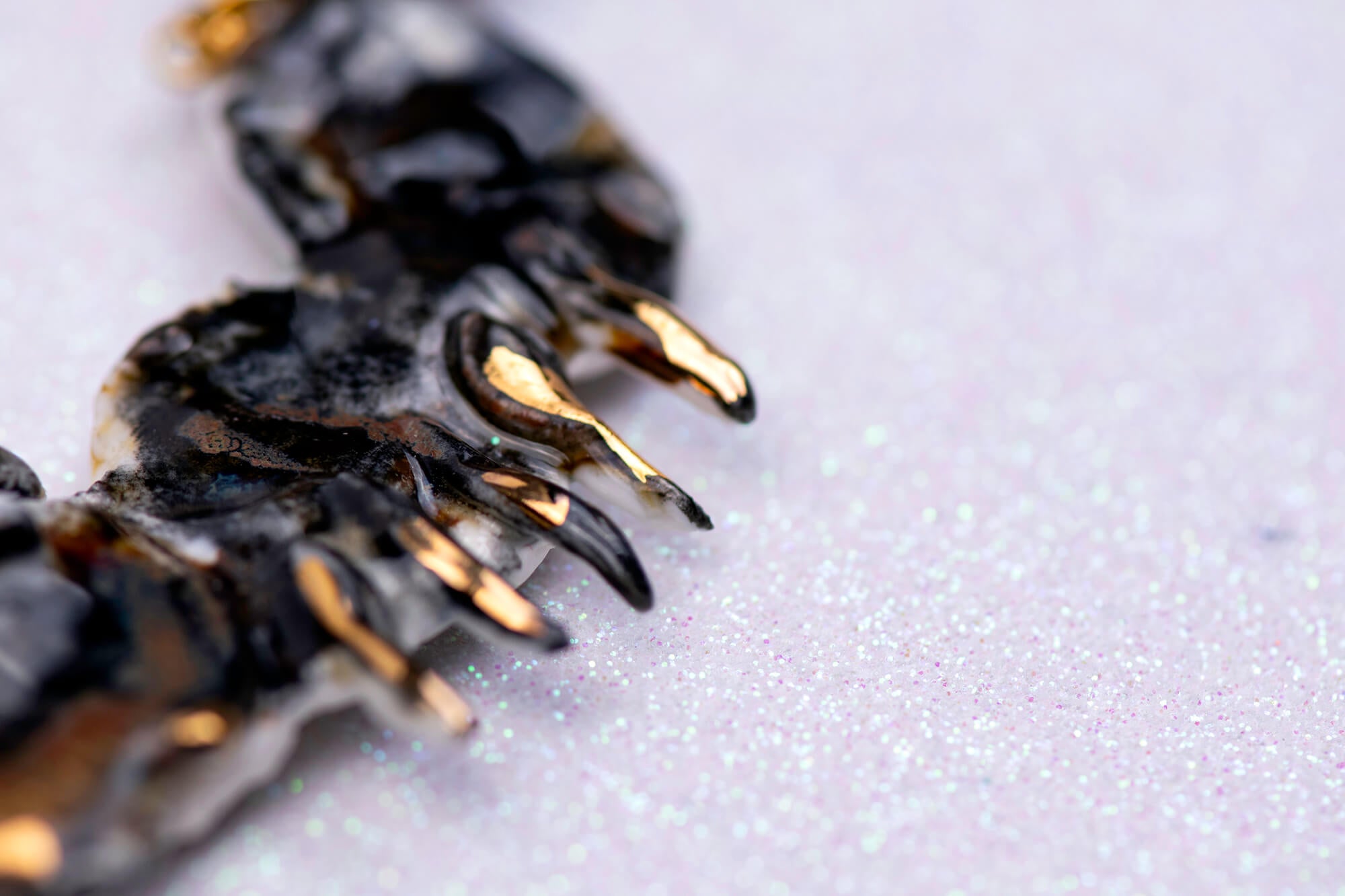 Black ant necklace