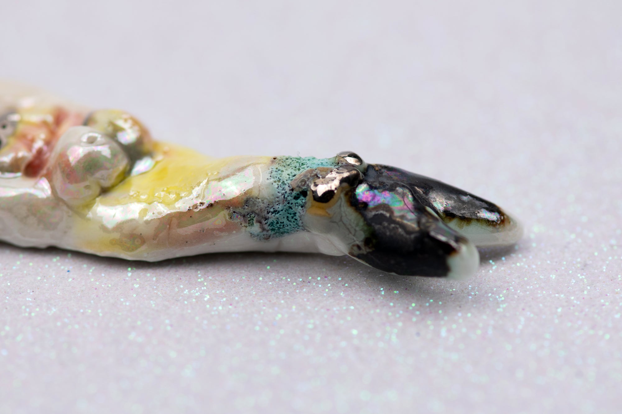 Blooming mermaid charm