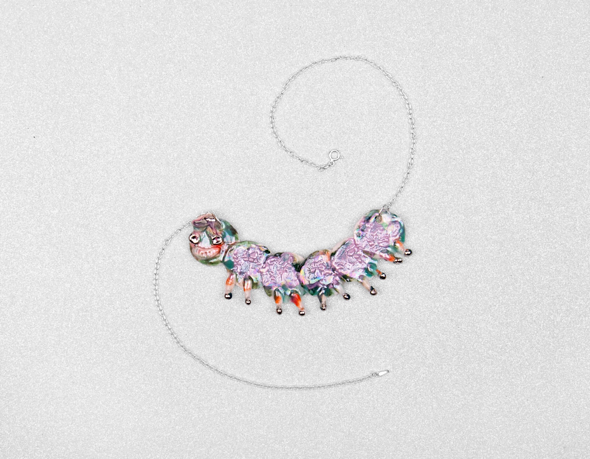 Colorful crunchy caterpillar