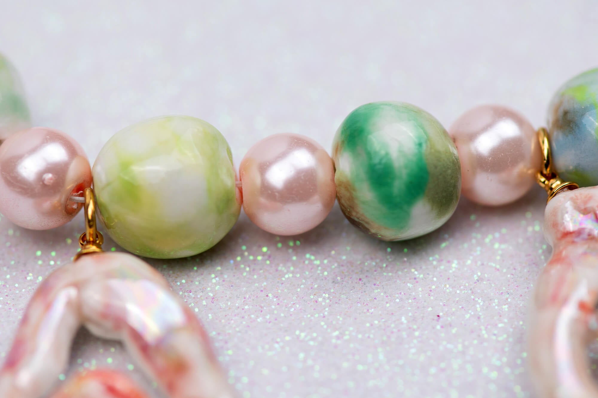 Mermaid trio choker