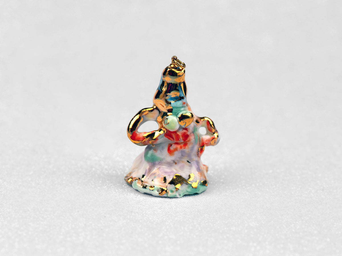 Artisan girl charm