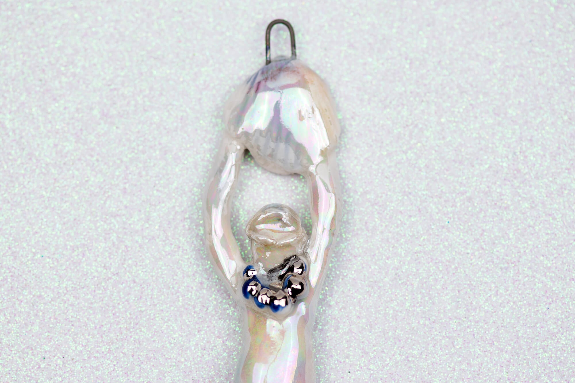 Elegant mermaid charm