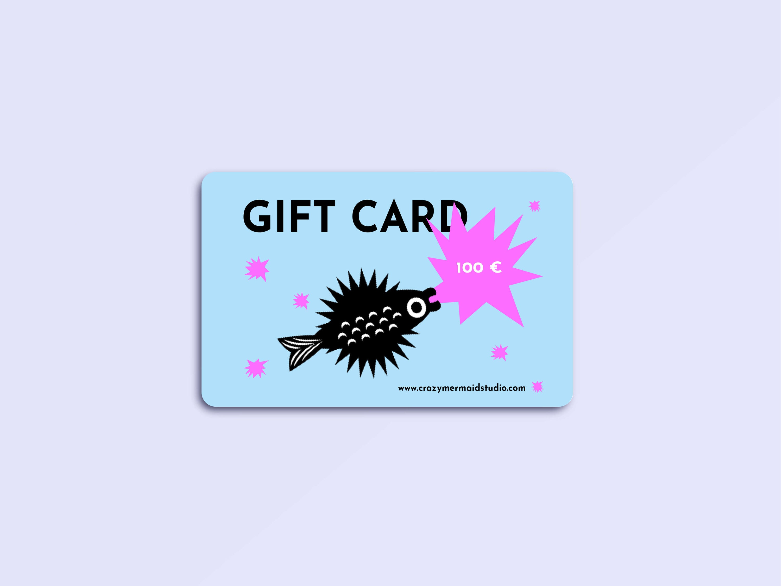 Gift Card Crazy Mermaid Studio