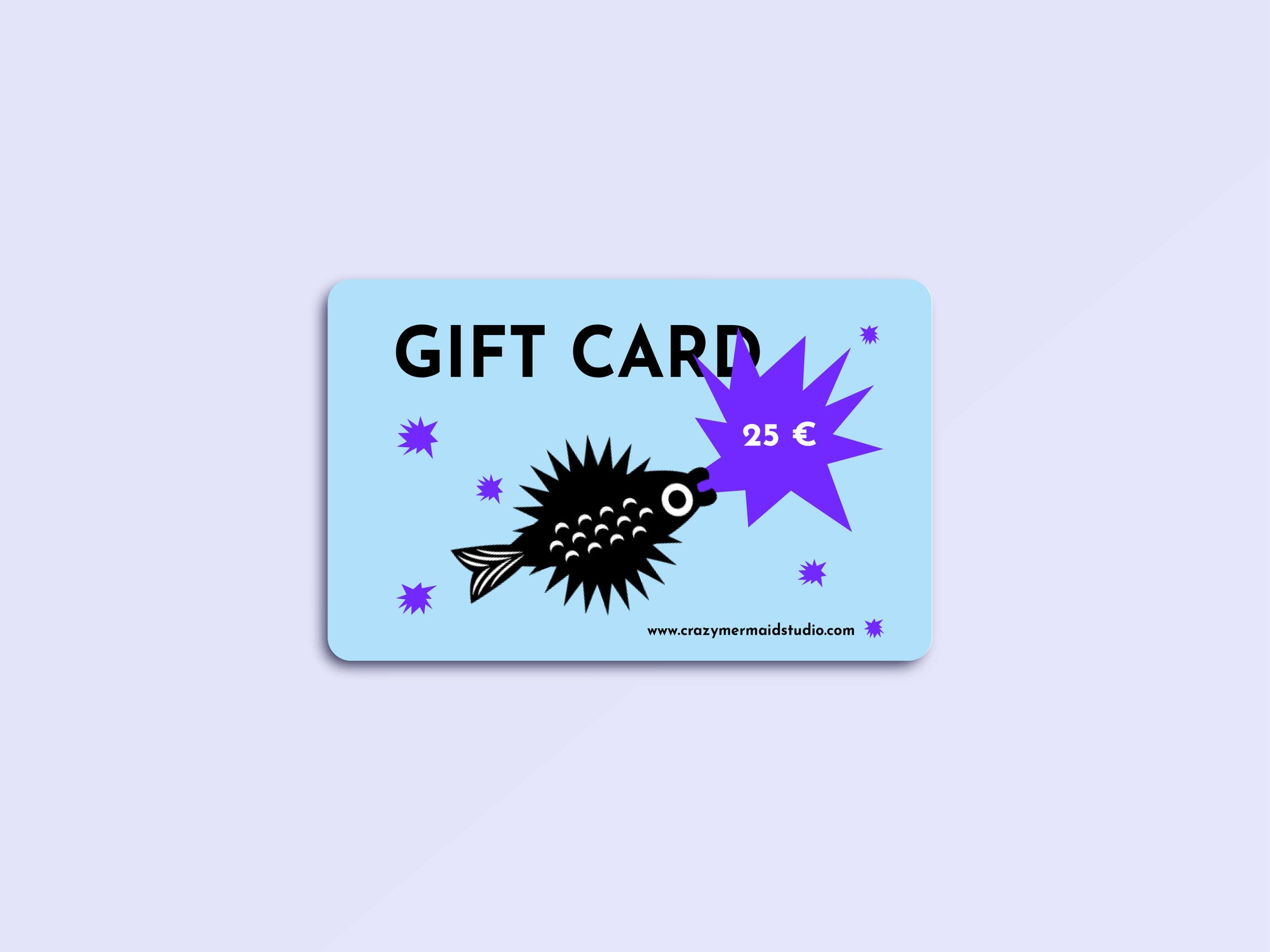 Gift Card Crazy Mermaid Studio
