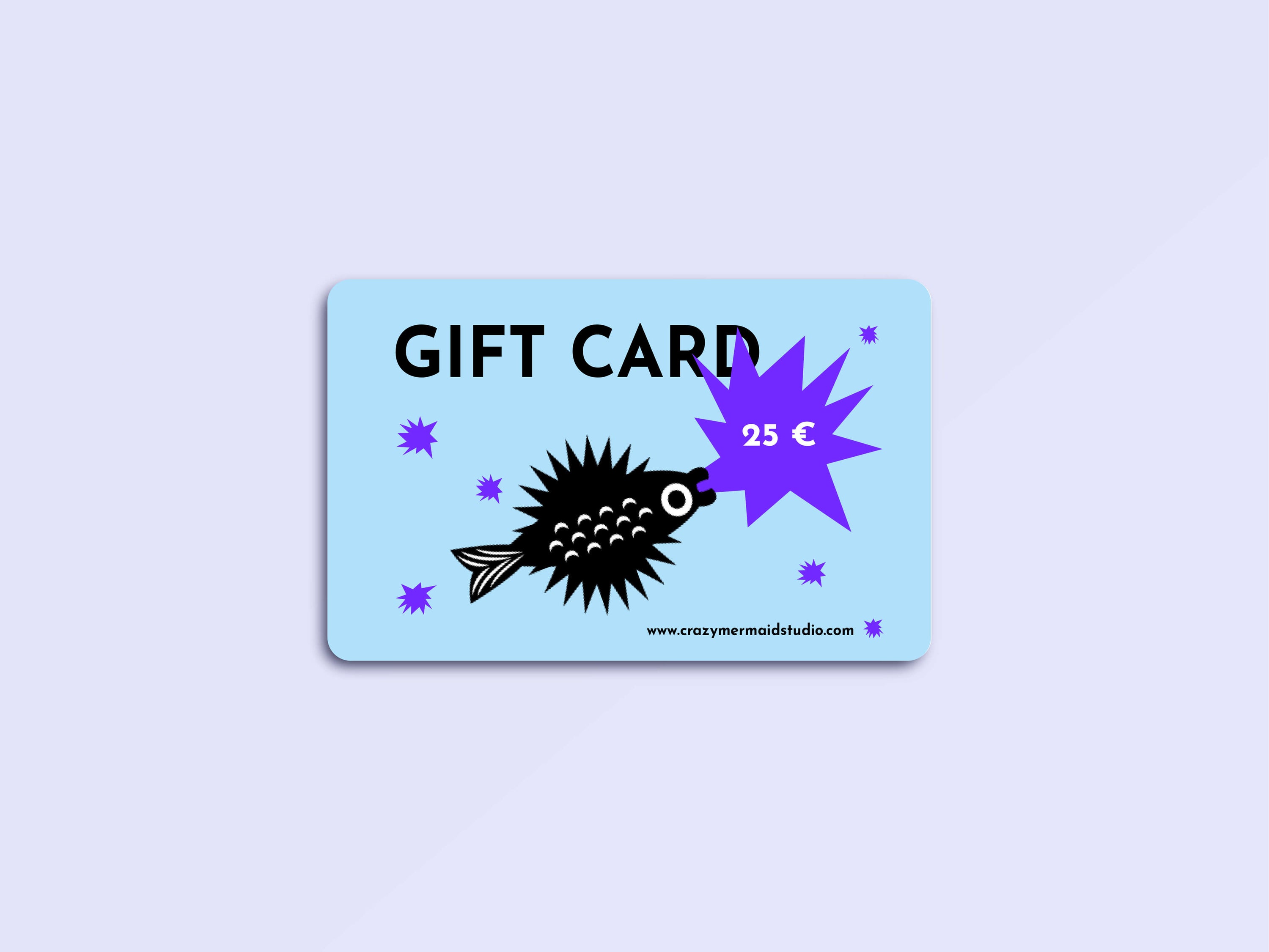 Gift Card Crazy Mermaid Studio