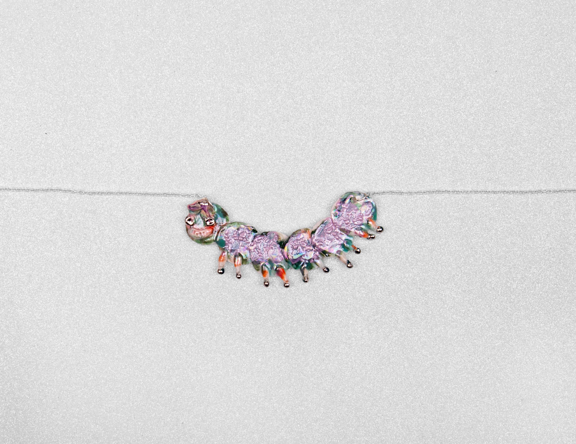 Colorful crunchy caterpillar