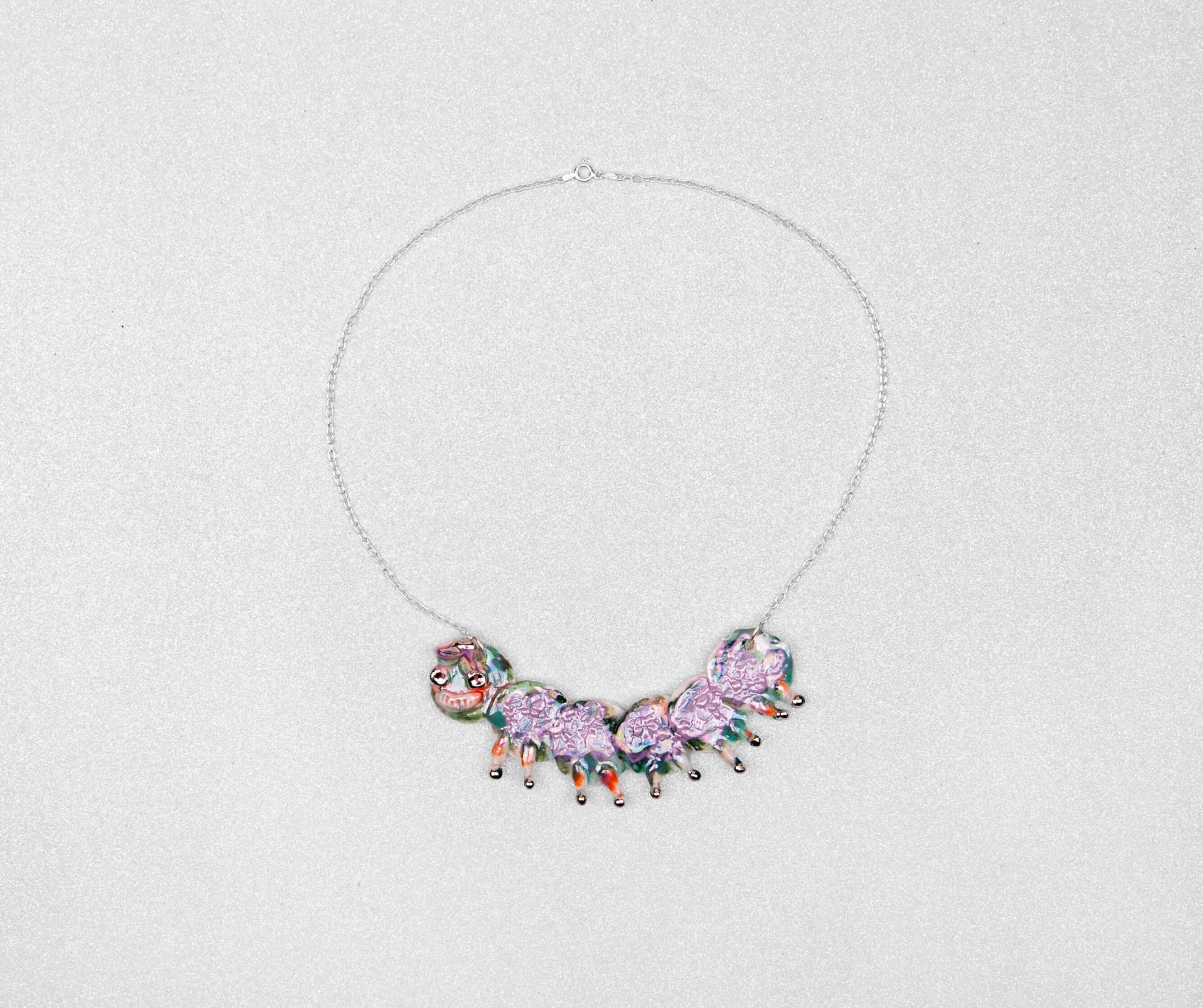 Colorful crunchy caterpillar