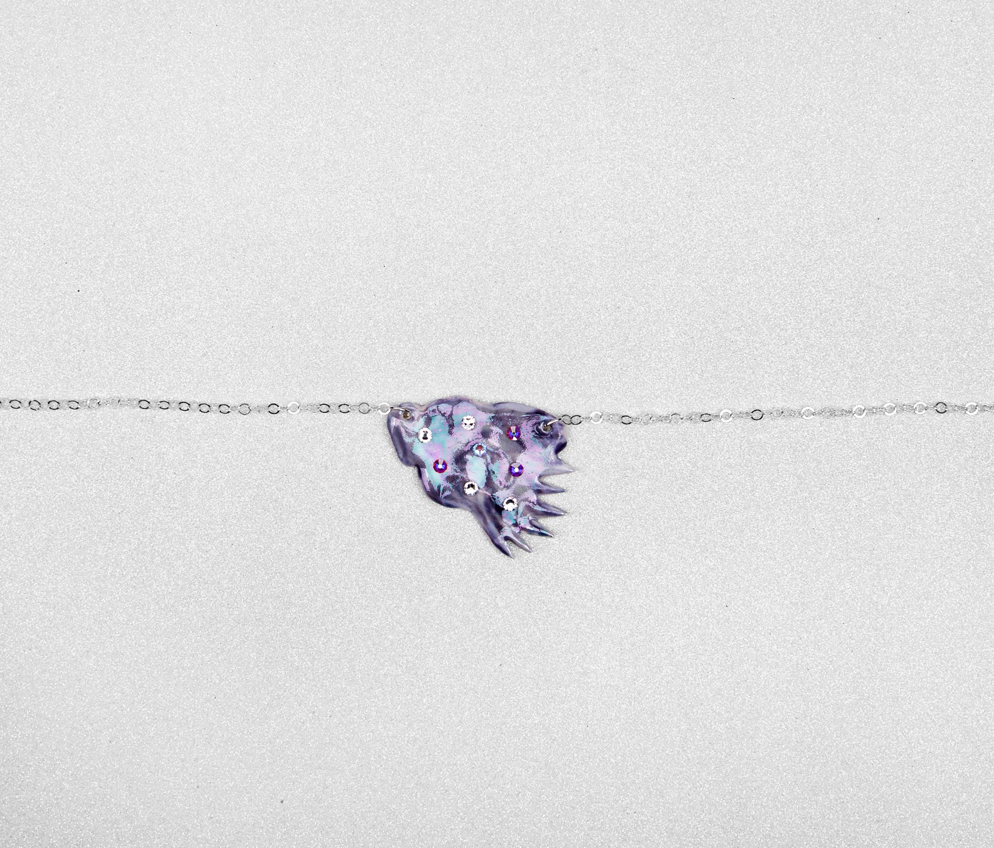 Crystal splash necklace
