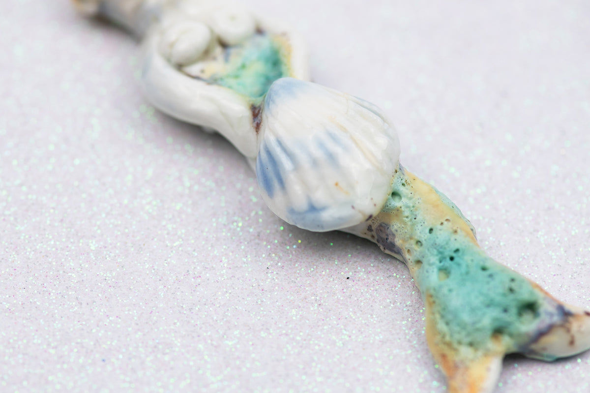 Foam mermaid charm