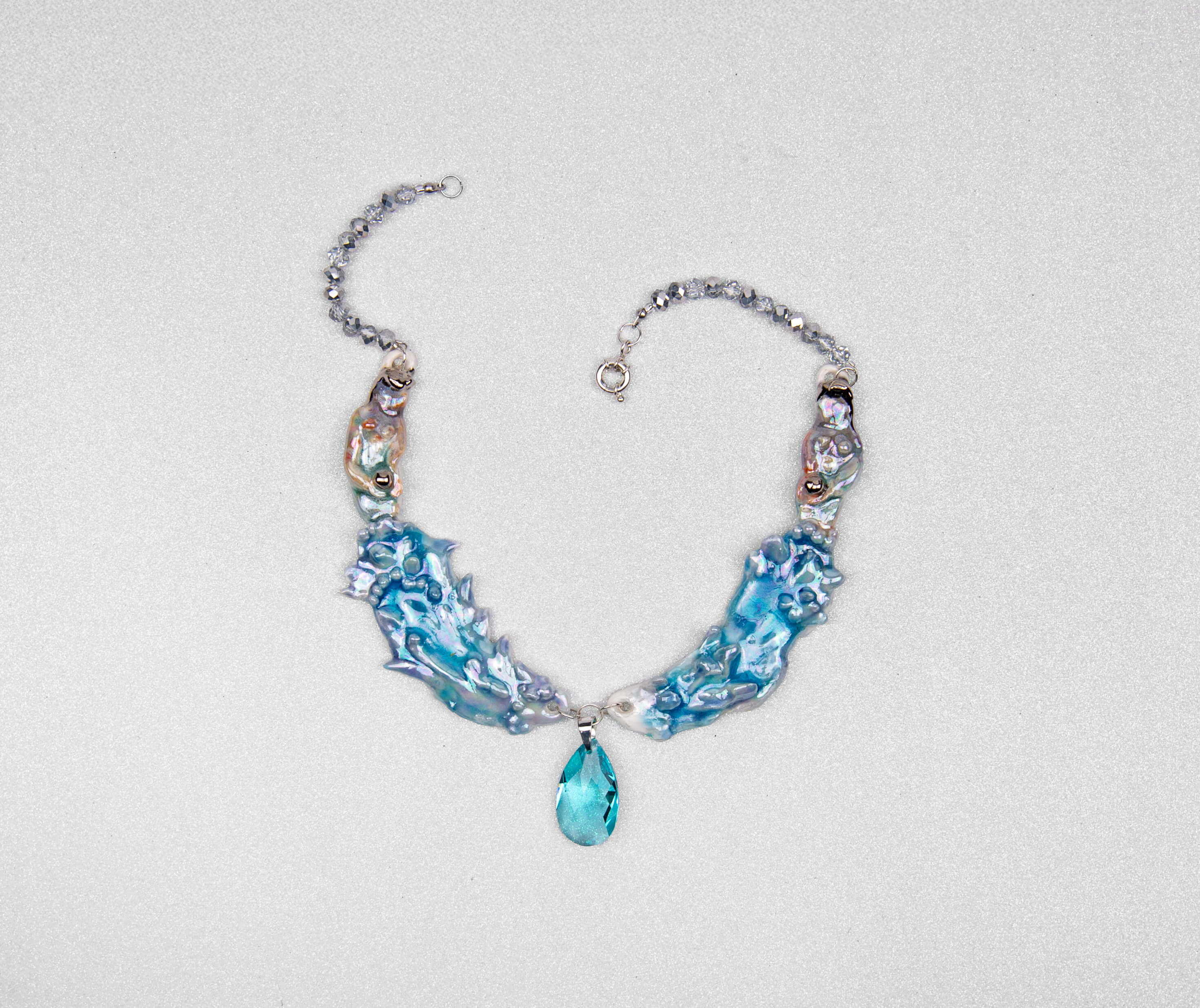 Big blue mermaid statement