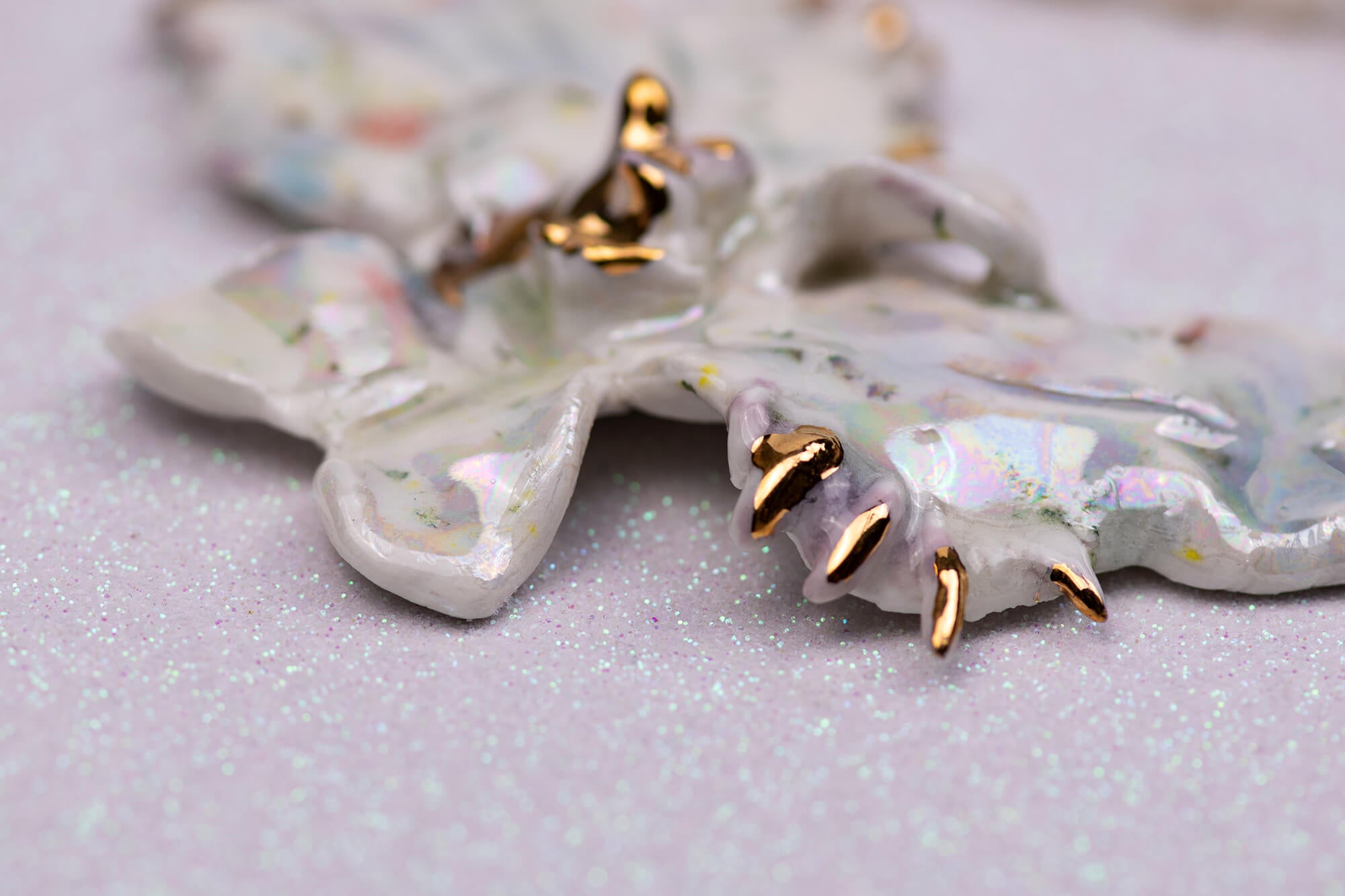 Lotus pearl necklace