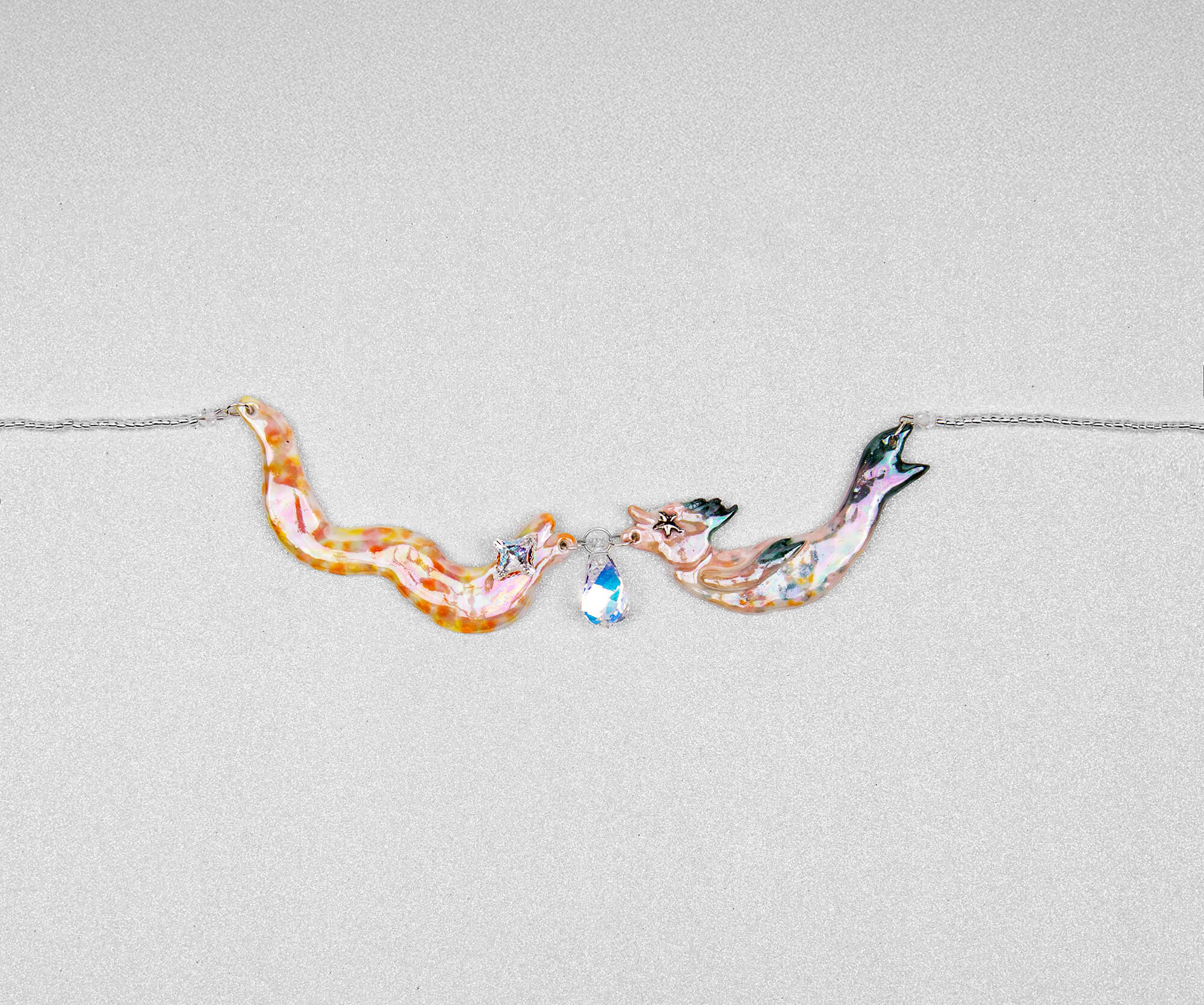 Love scene necklace