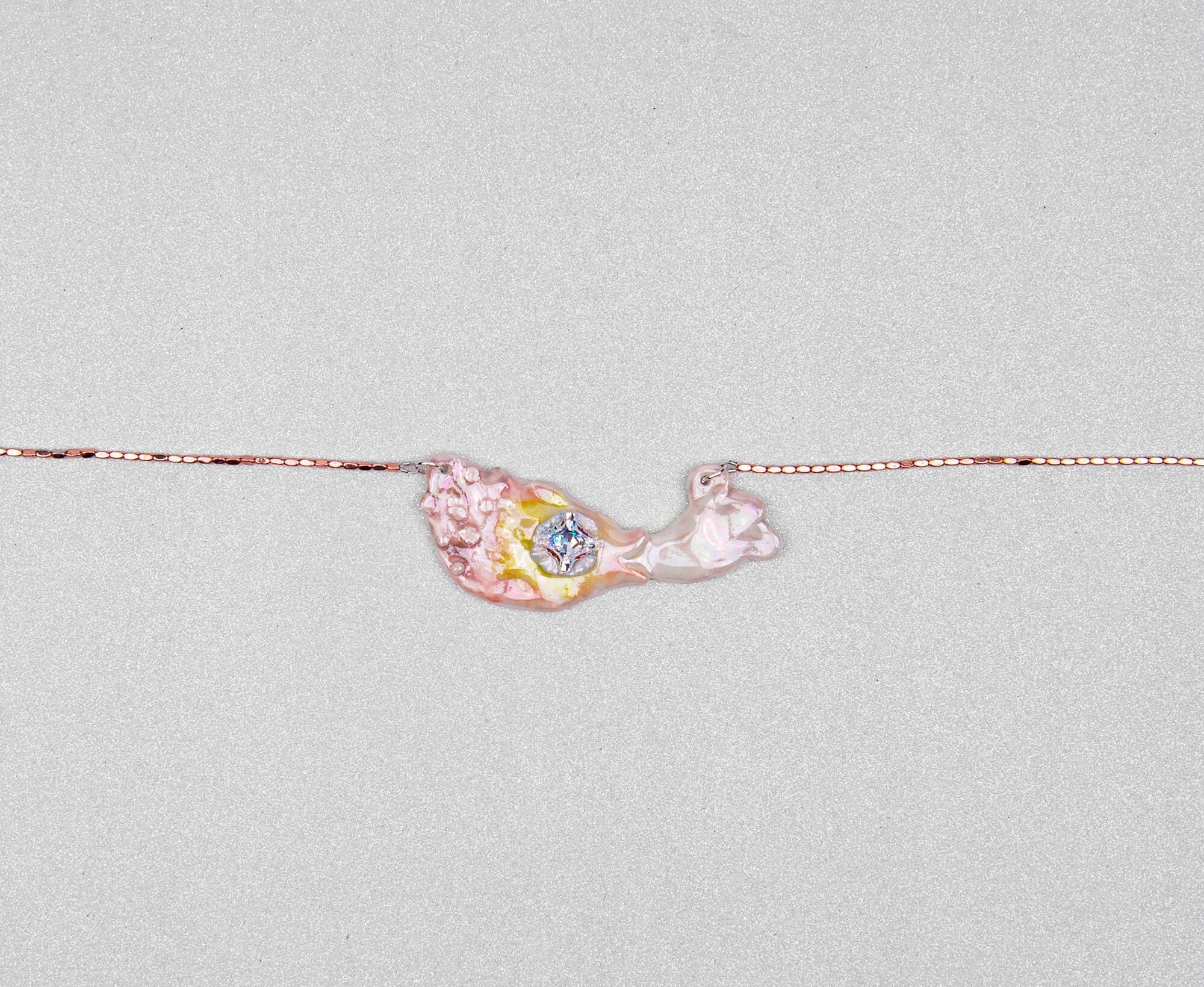 Whimsical mermaid necklace