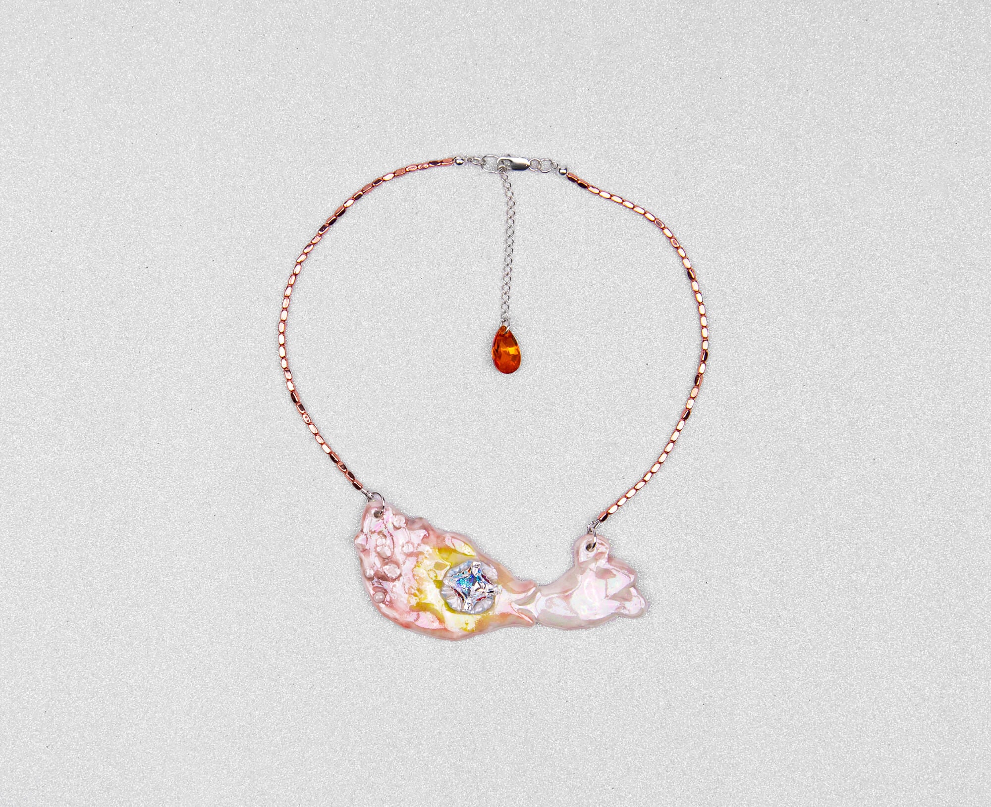 Whimsical mermaid necklace