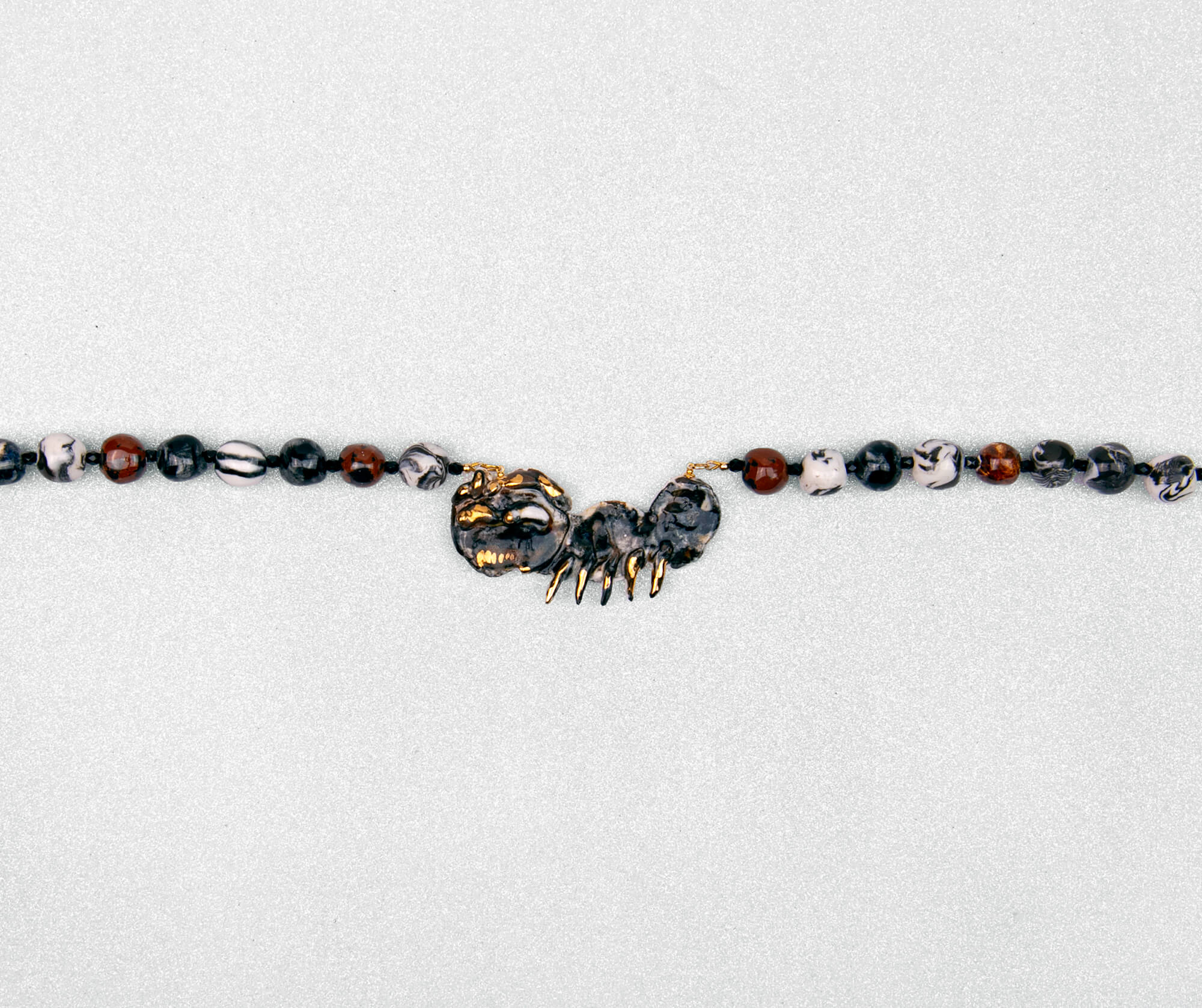 Black ant necklace