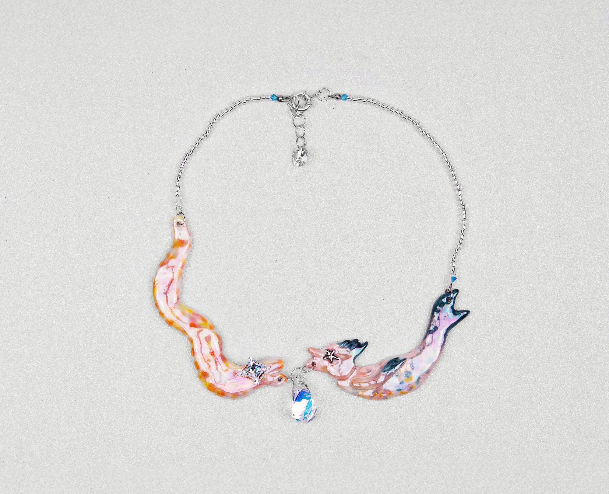 Love scene necklace