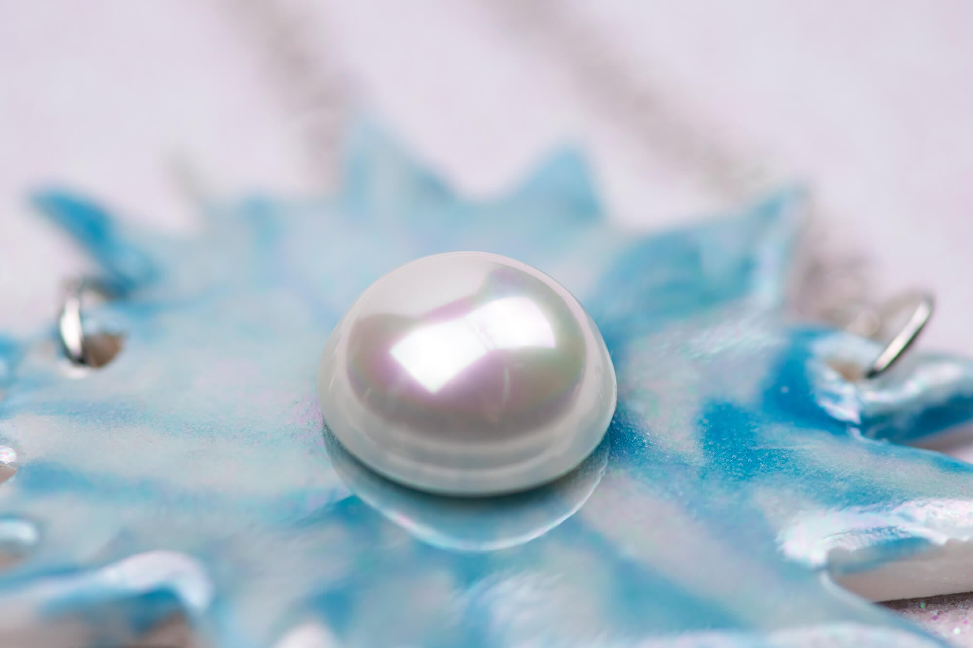 Pastel splash necklace