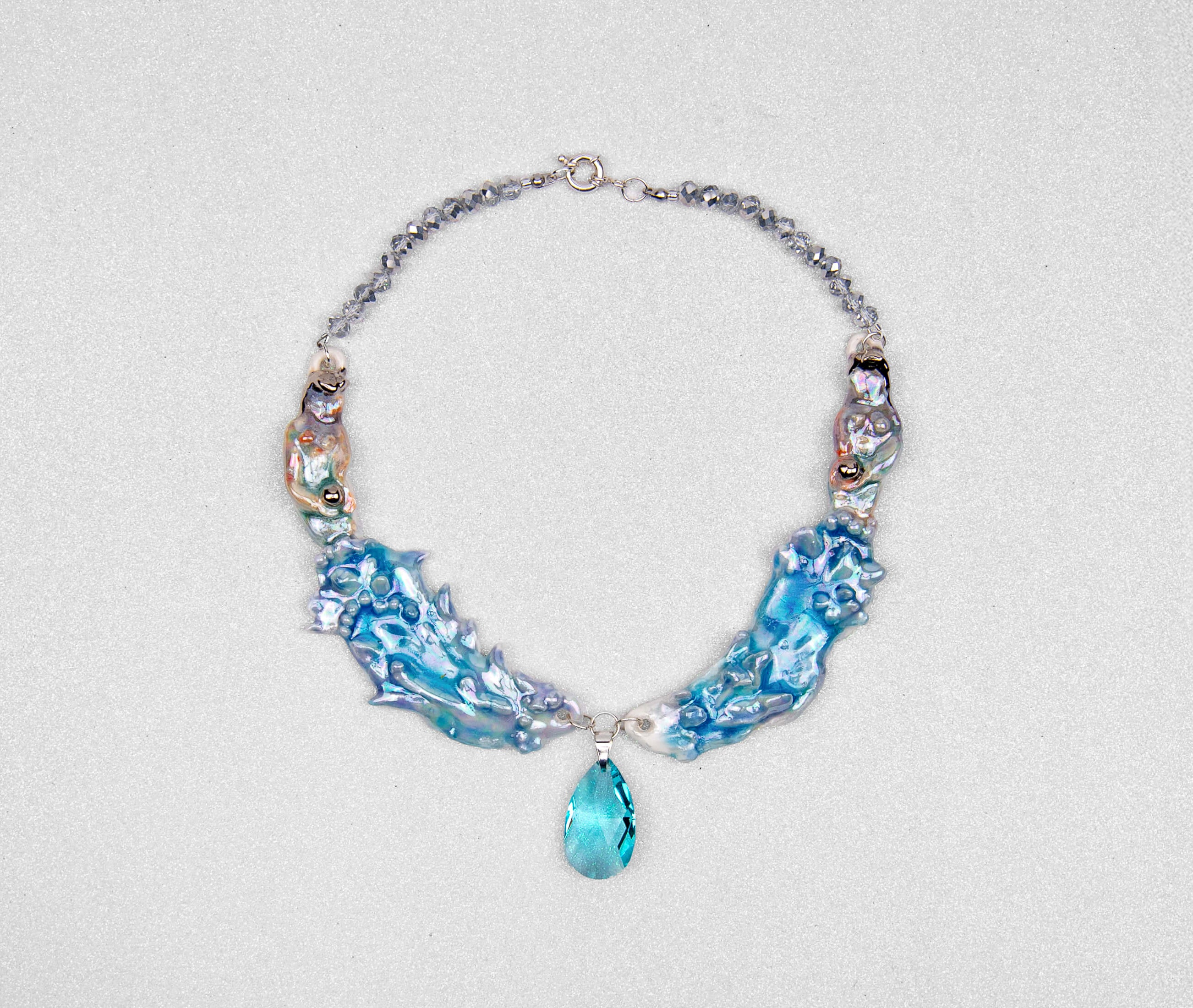 Big blue mermaid statement