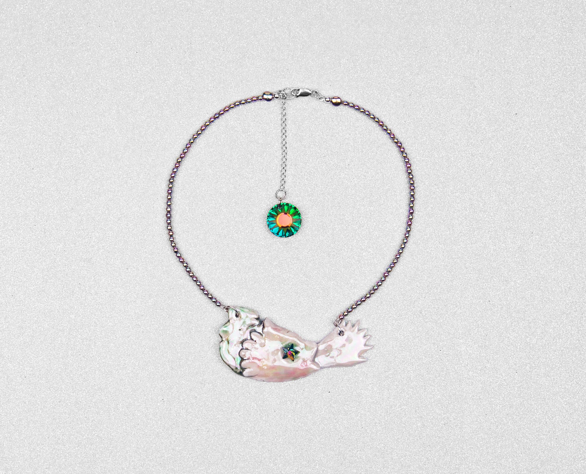 Sparkling mermaid necklace