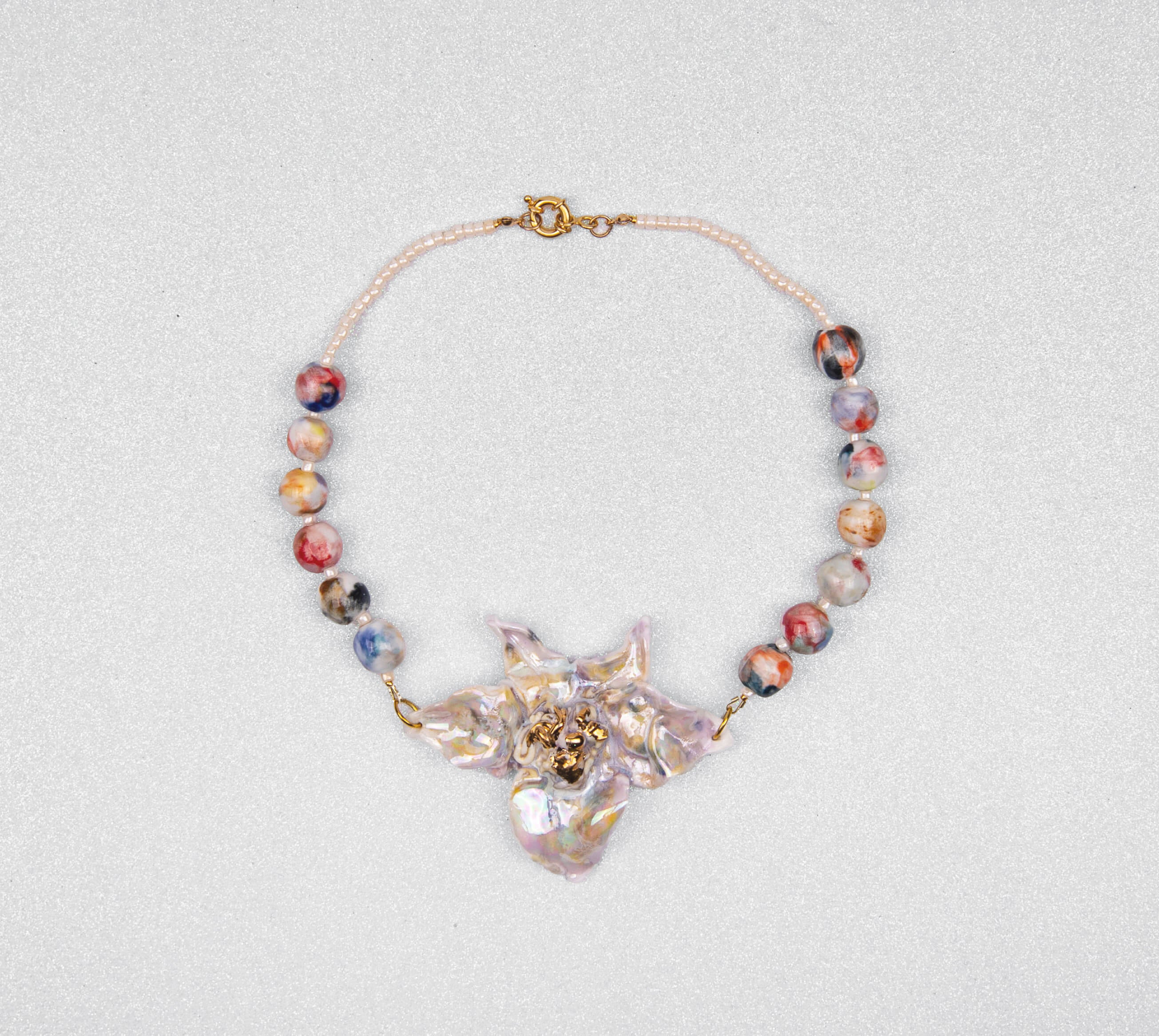 Wild flower necklace