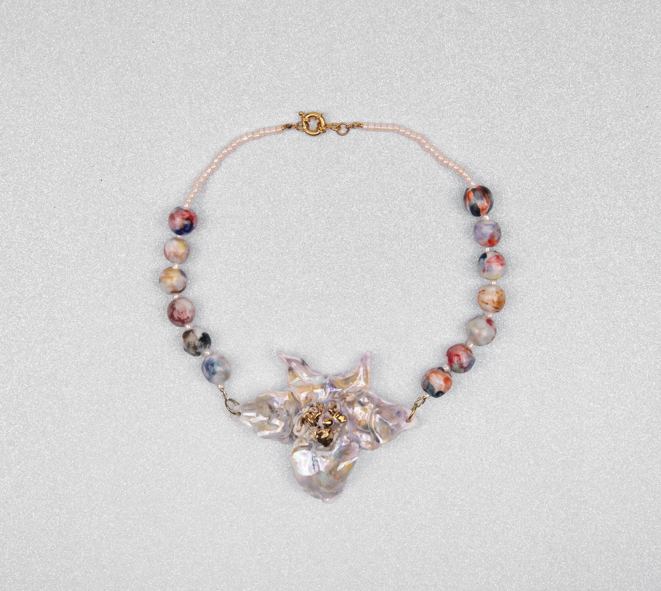 Wild flower necklace